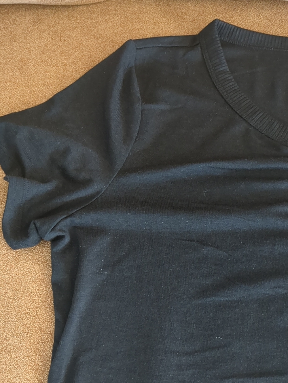 Athleta Cinch Encore Crop Top Black Medium - Picture 4 of 8